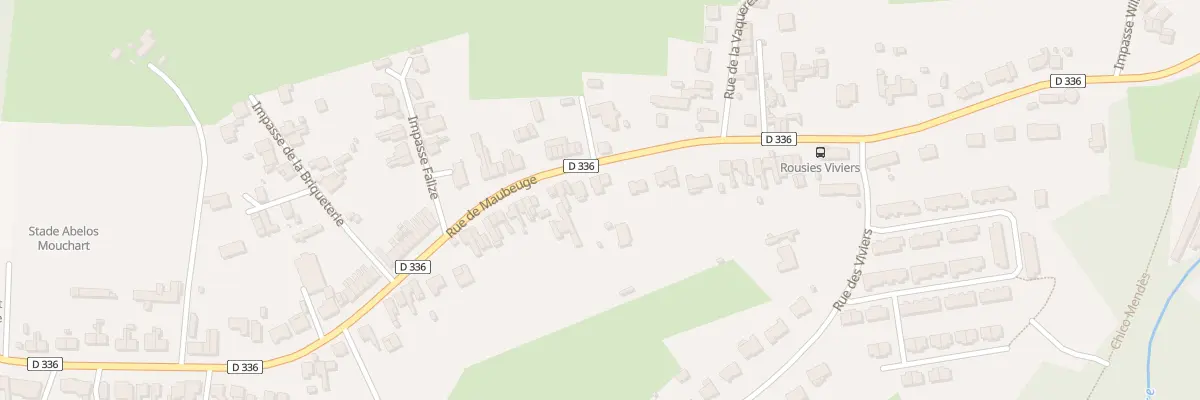 Plan du 51 Rue de Maubeuge à Rousies