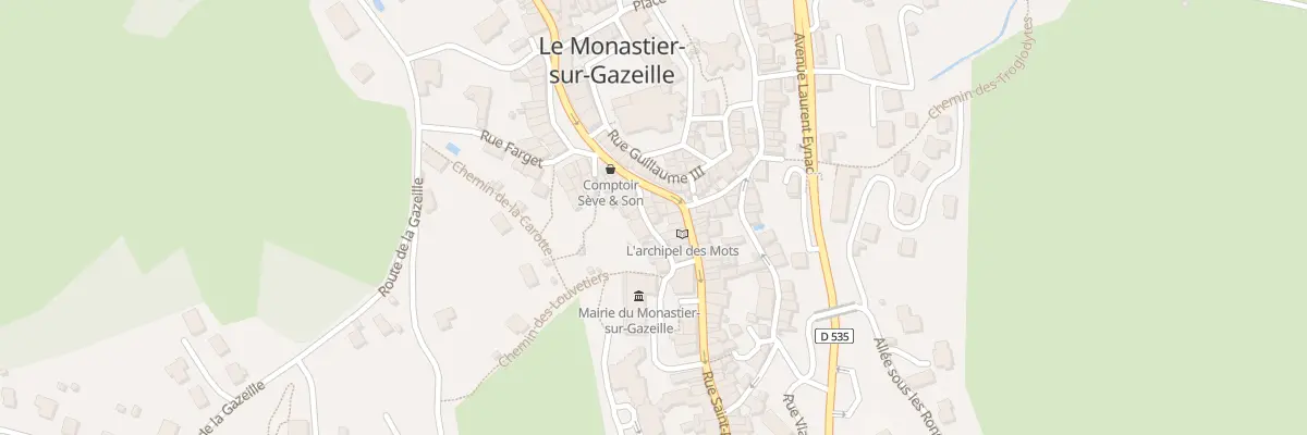 Plan du 3 Rue Loubatière au Monastier-sur-Gazeille