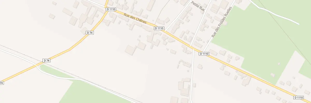 Plan du 25 Rue des Chênes à Chaourse