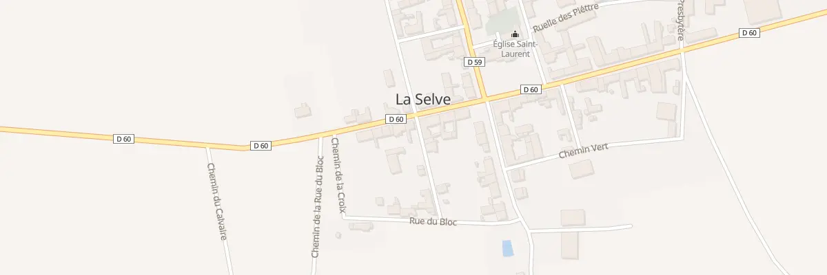 Plan du 7 Rue de Sissonne à La Selve
