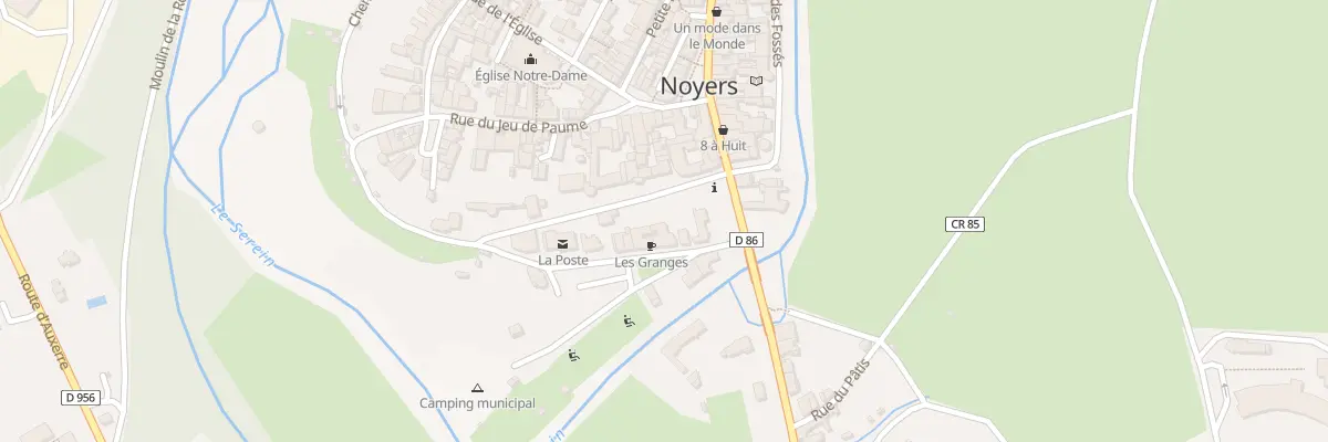 Plan du 5 Prom du Pré de l’Echelle à Noyers