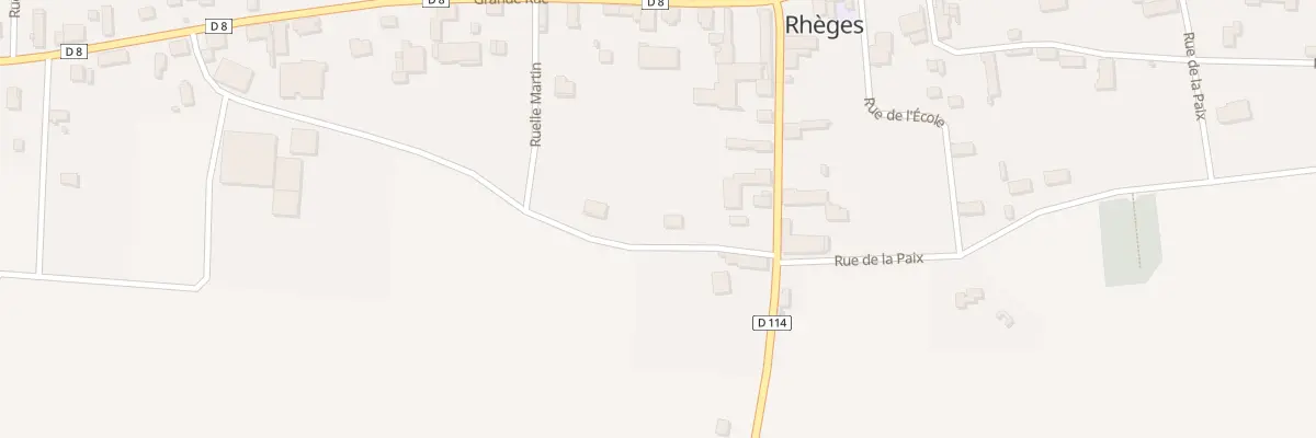 Plan du 9 Che des Hauts à Rhèges