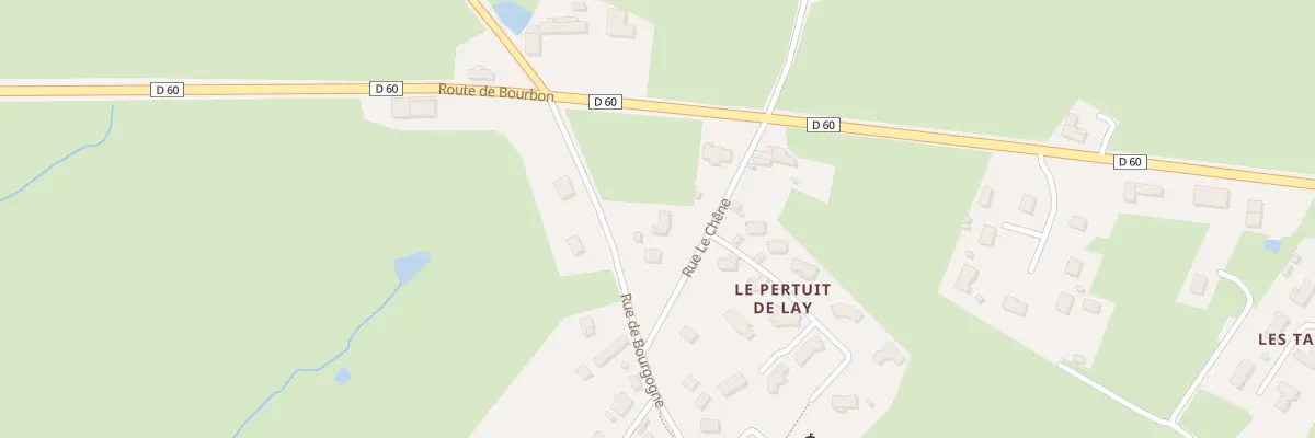 Plan du 5074 Le Perthuit de Lay à Curdin