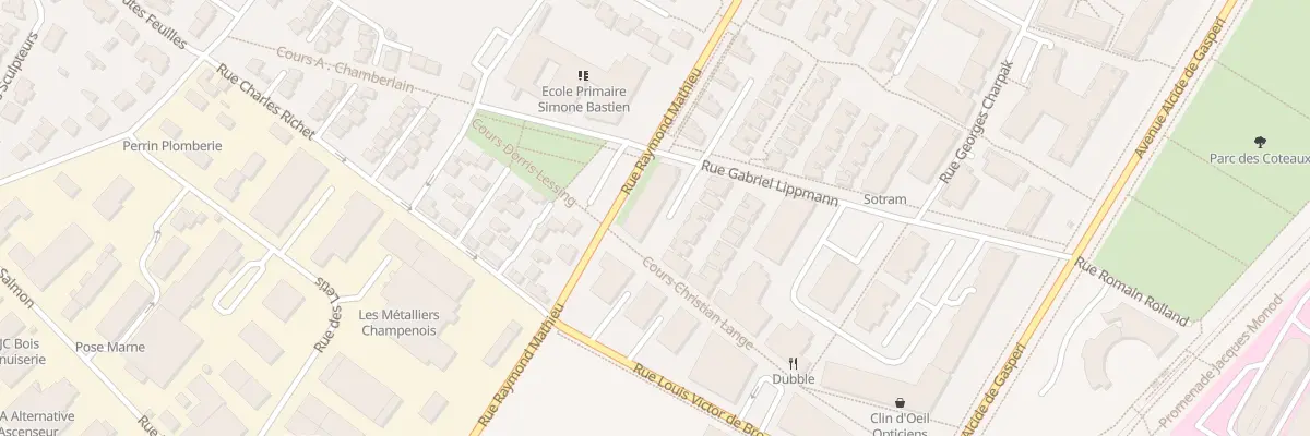 Plan du 180 Rue Raymond Mathieu à Bezannes