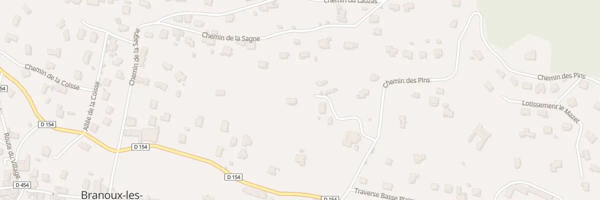 Plan du 147 Imp du Naïzadou à Branoux-les-Taillades