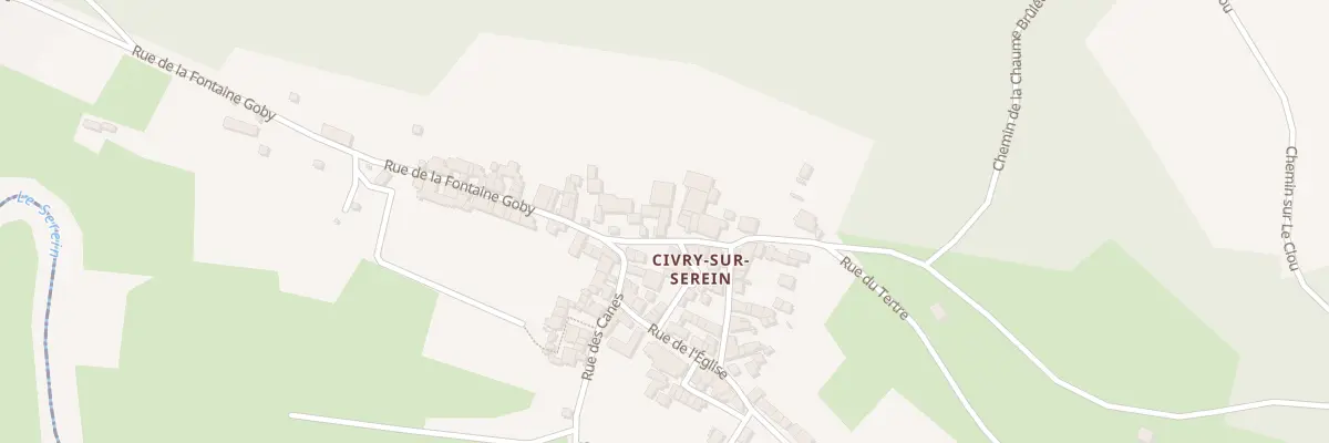 Plan du 7 Rue du Tertre à Massangis