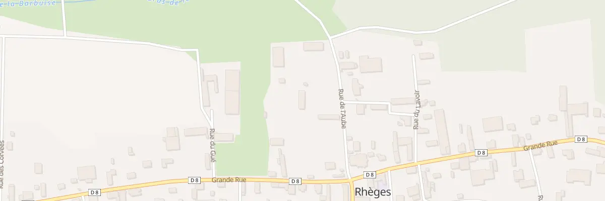 Plan du 9 Rue d’Aube à Rhèges