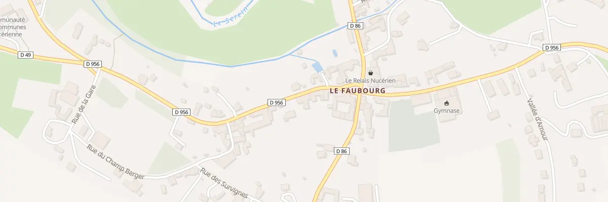 Plan du 10 Rue de la Gare à Noyers