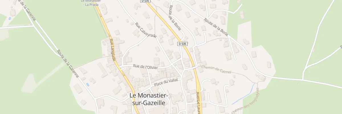 Plan du 2 Rue Calveyrade au Monastier-sur-Gazeille