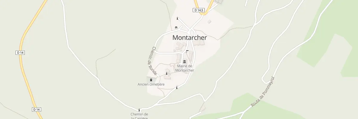 Plan du 88 Rue de l’Abbé Ferrier à Montarcher