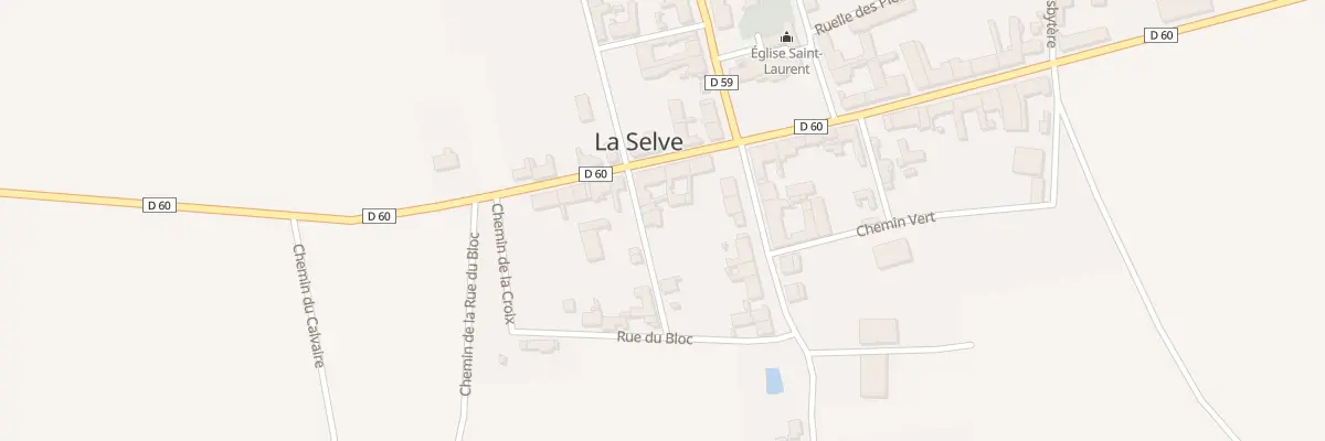 Plan du 5057 Rue du Bloc à La Selve