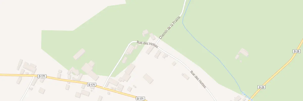 Plan du 5 Rue des Hottes à Avreuil