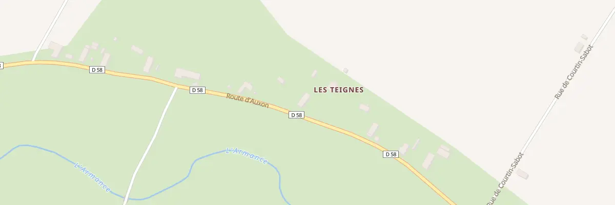 Plan du 30 Rte d’Auxon à Avreuil