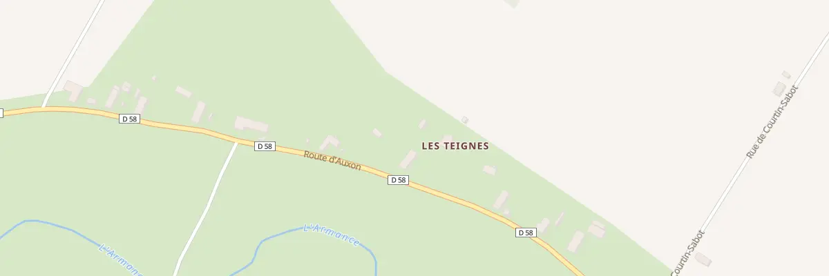 Plan du 28 Rte d’Auxon à Avreuil
