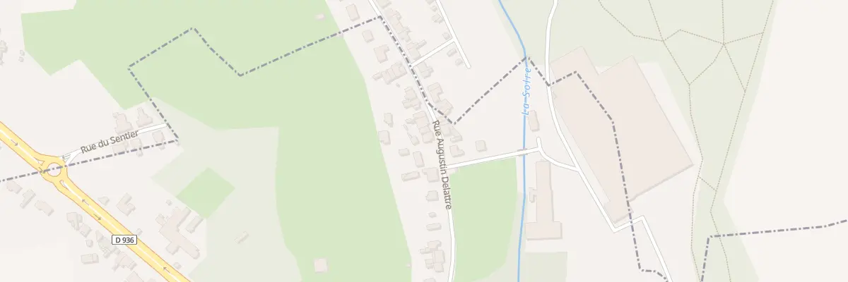 Plan du 41 Rue Augustin Delattre à Ferrière-la-Grande