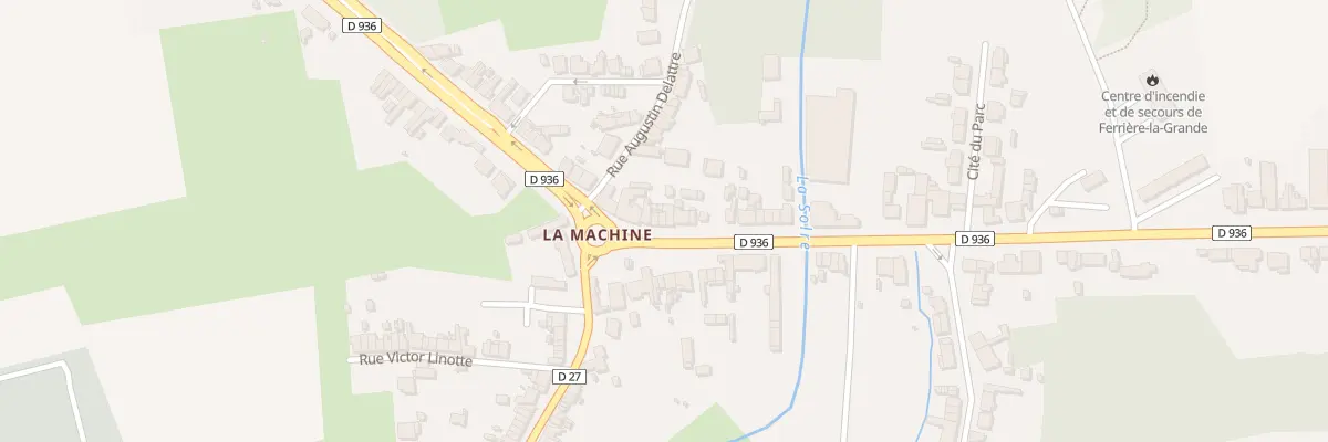 Plan du 57 Av Clemenceau à Ferrière-la-Grande