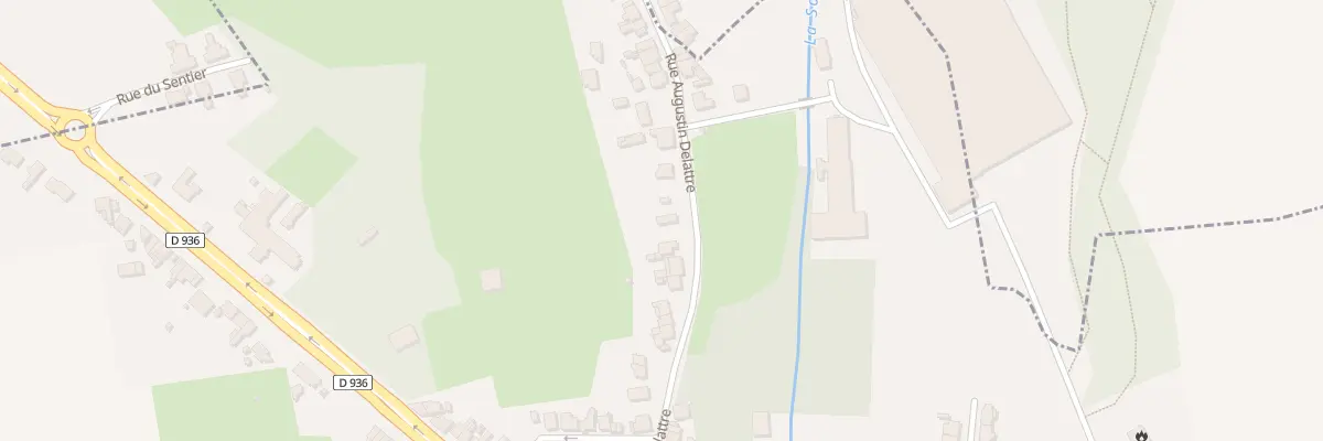 Plan du 29 Rue Augustin Delattre à Ferrière-la-Grande