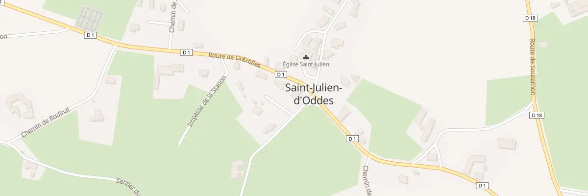 Plan du 4 Che du Chantel à Saint-Julien-d’Oddes