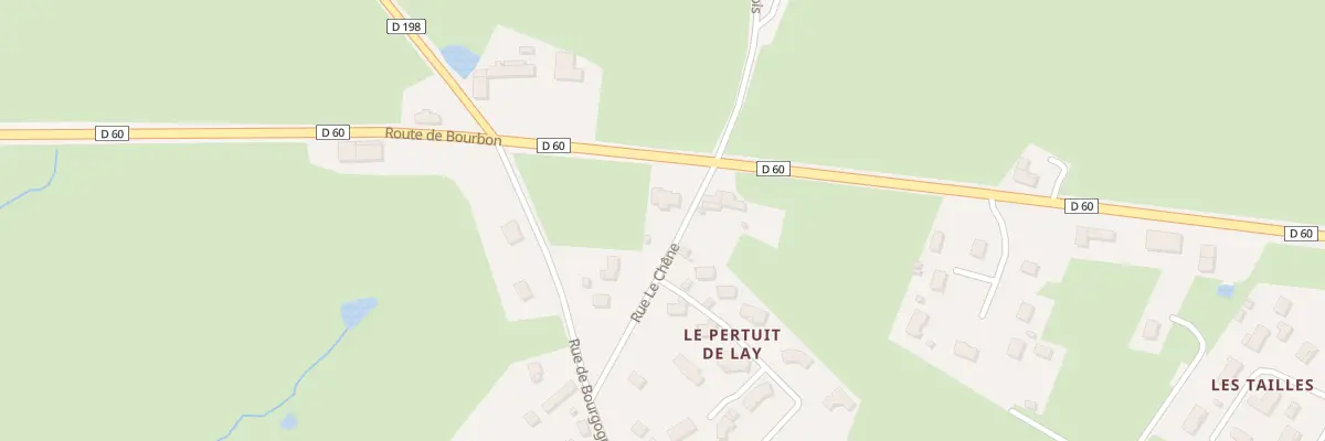 Plan du 5151 Le Perthuit de Lay à Curdin