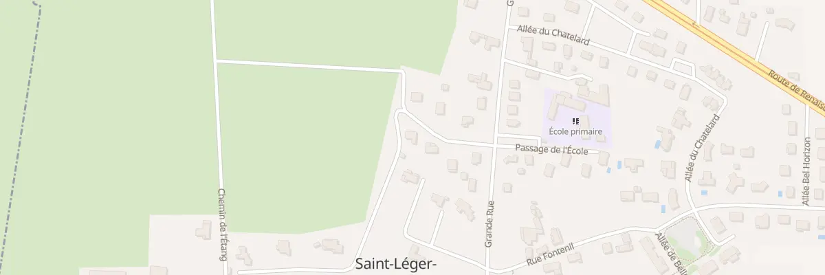Plan du 91 Che du Grand Champ à Saint-Léger-sur-Roanne