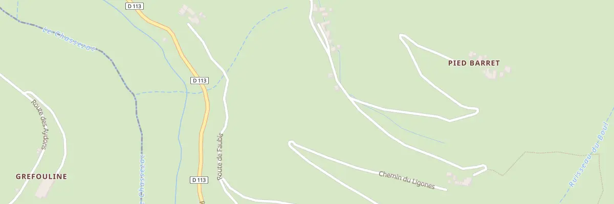 Plan du 5256 Bois et Vigne des Sers à Sainte-Marguerite-Lafigère