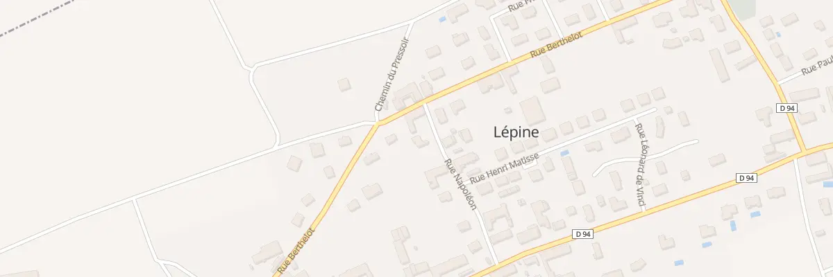 Plan du 115 Rue Napoléon à Saint-Germain