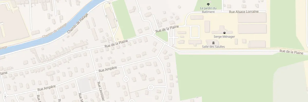 Plan du 43 Rue Ampère à Digoin