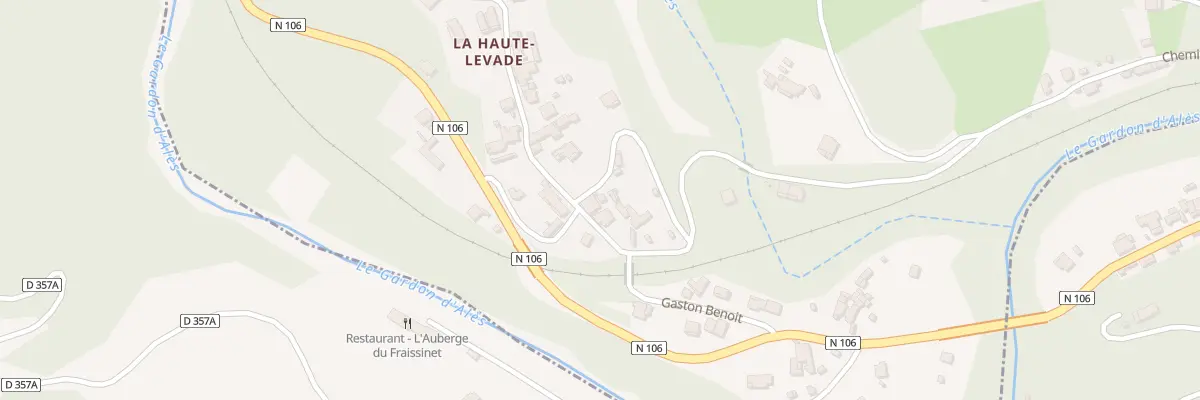 Plan du 14A Mte Gaston Benoit à Sainte-Cécile-d’Andorge