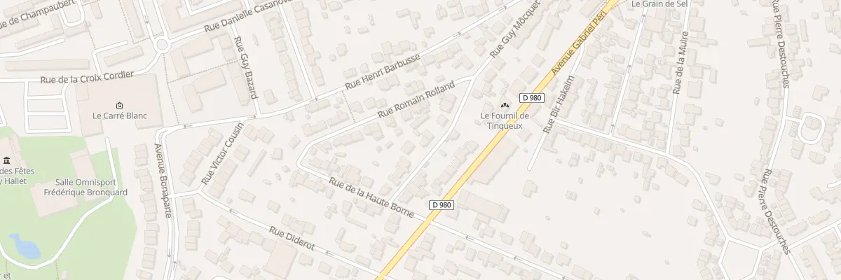 Plan du 28 Rue Guy Mocquet à Tinqueux
