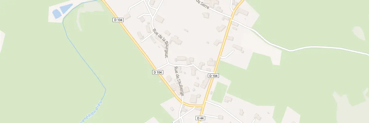 Plan du 80 Rue de la Bourgeat à Apinac