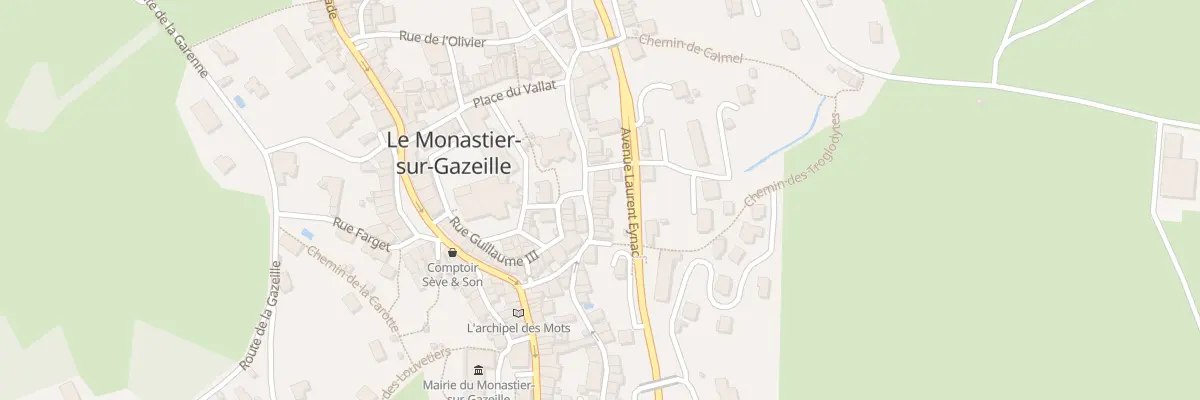 Plan du 17 Pl des Sénecterre au Monastier-sur-Gazeille