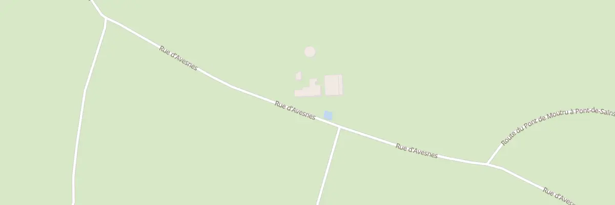 Plan du 8 Rue d’Avesnes à Féron