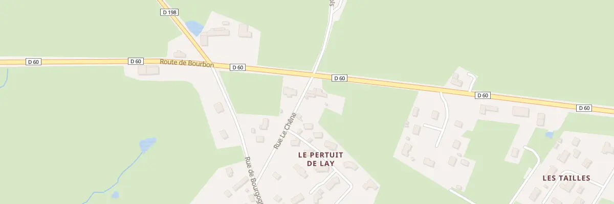Plan du 5014 Le Perthuit de Lay à Curdin
