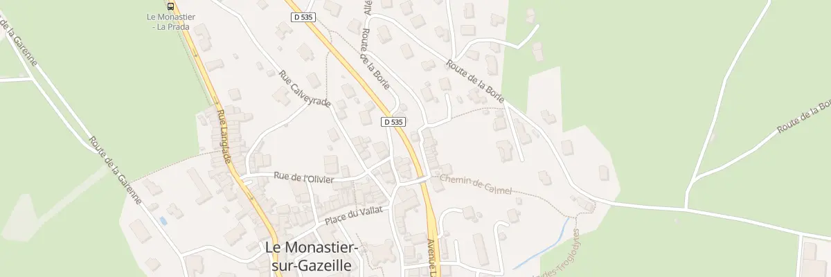 Plan du 1 Rue du Verdier Haut au Monastier-sur-Gazeille