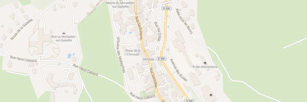 Plan du 4 Mte des Fuseaux au Monastier-sur-Gazeille
