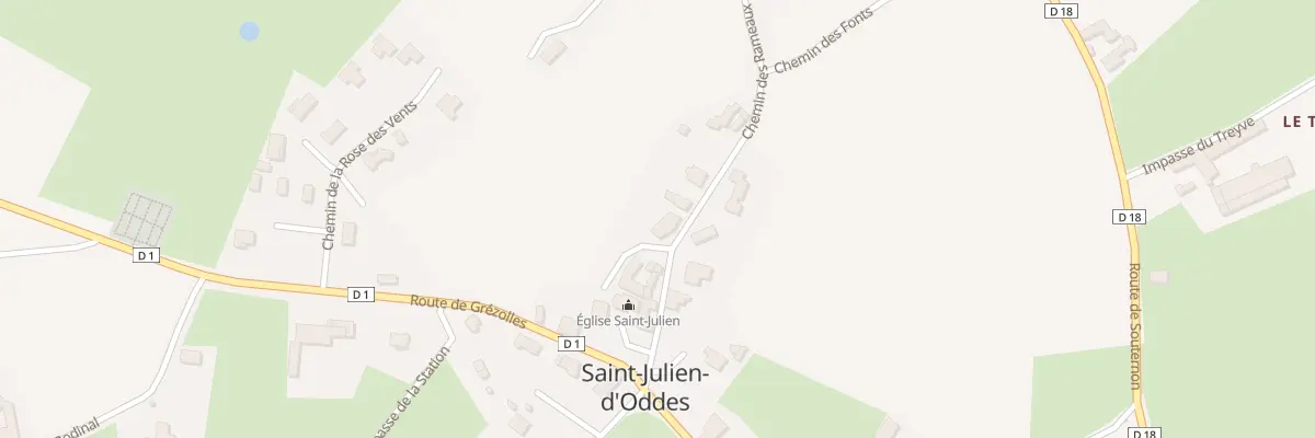 Plan du 5149 Le Bourg à Saint-Julien-d’Oddes