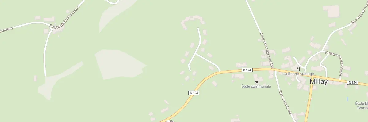 Plan du 30 Imp de la Vigne à Millay