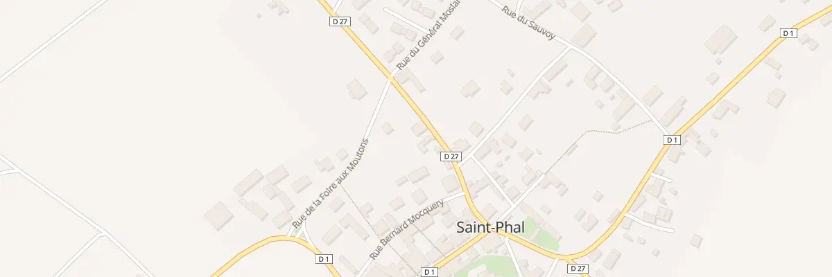 Plan du 11 Rue Jeanne d’Arc à Saint-Phal