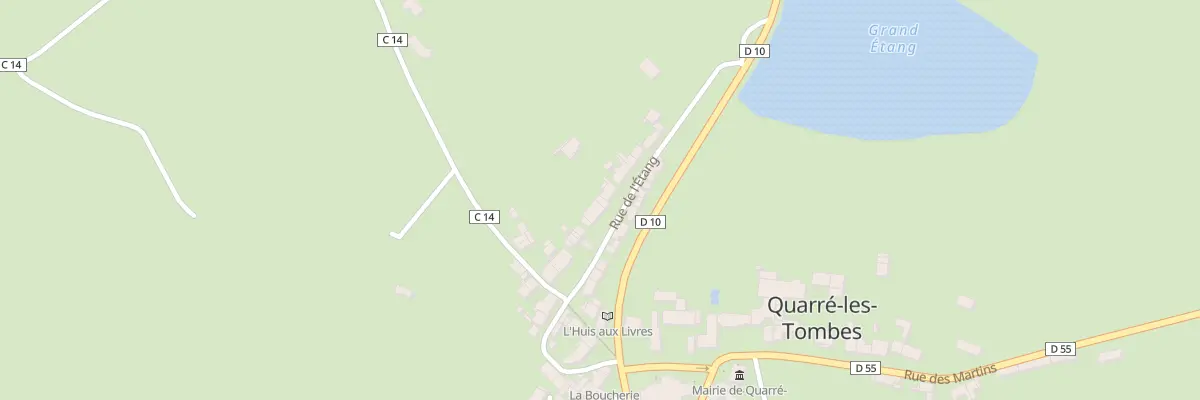 Plan du 27 Rue de l’Étang à Quarré-les-Tombes