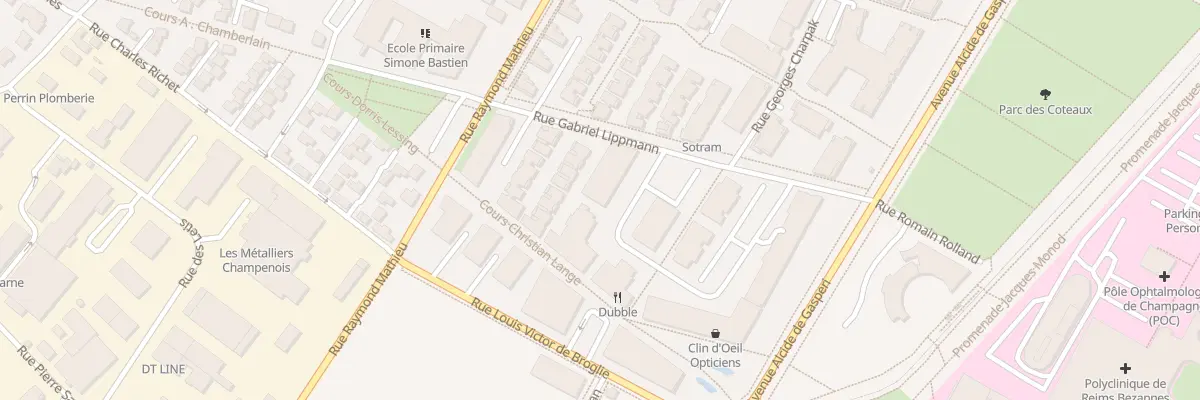 Plan du 24B Rue Gabriel Lippmann à Bezannes