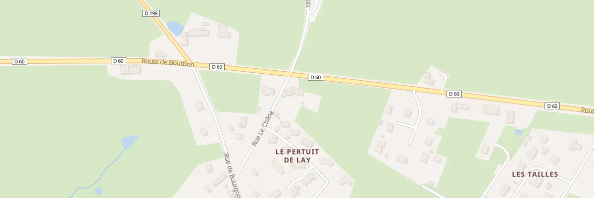 Plan du 5015 Le Perthuit de Lay à Curdin