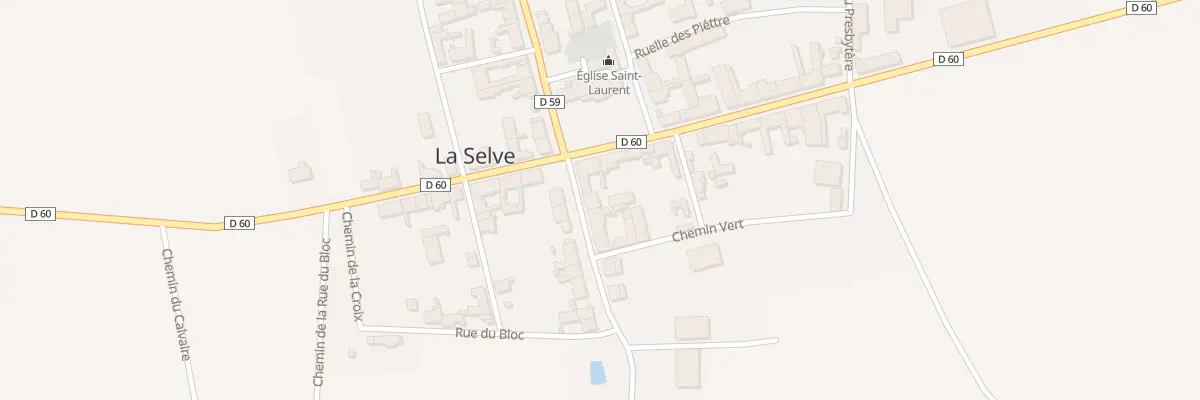 Plan du 1 Rue de l’Abreuvoir à La Selve