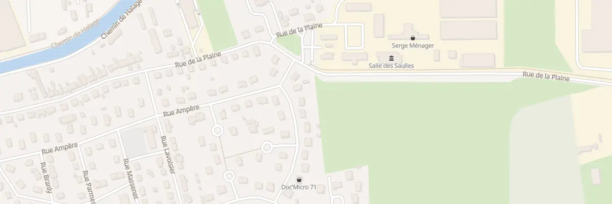 Plan du 3 Rue Blaise Pascal à Digoin