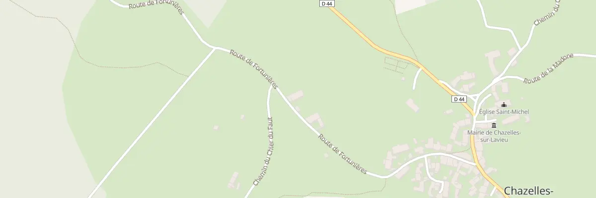 Plan du 362 Rte de Fortunières à Chazelles-sur-Lavieu