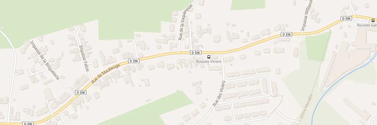 Plan du 35 Rue de Maubeuge à Rousies