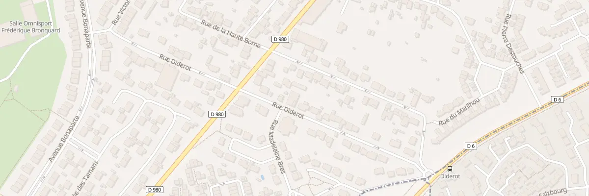 Plan du 29 Rue Diderot à Tinqueux