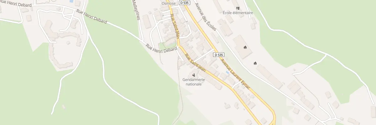 Plan du 26 Rue Saint - Jean au Monastier-sur-Gazeille