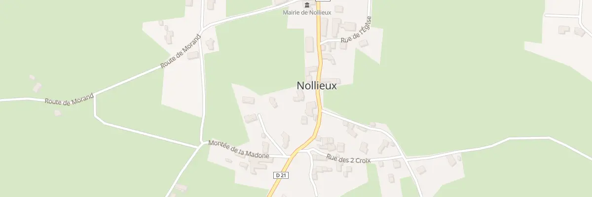 Plan du 142 Rue du Centre Bourg à Nollieux
