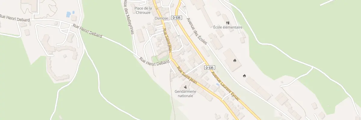 Plan du 35 Rue Saint - Jean au Monastier-sur-Gazeille