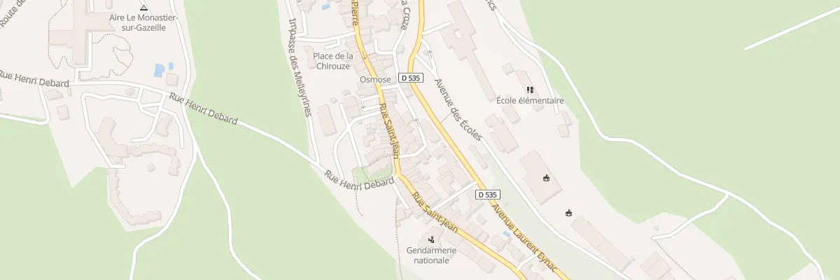 Plan du 5 Rue Via Croze au Monastier-sur-Gazeille